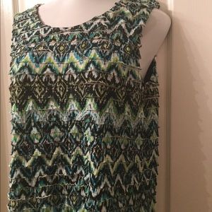 Draper & Damons xl top blouse Women lined